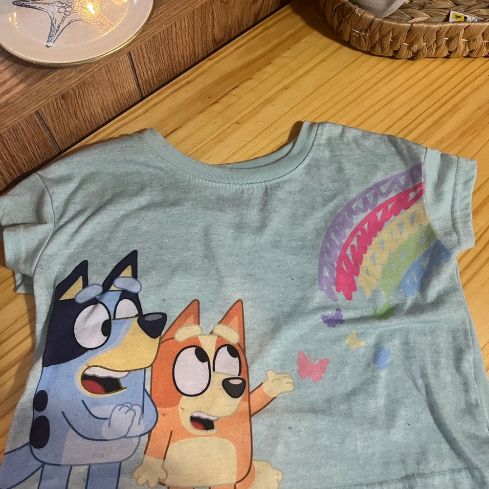 bluey baby tee